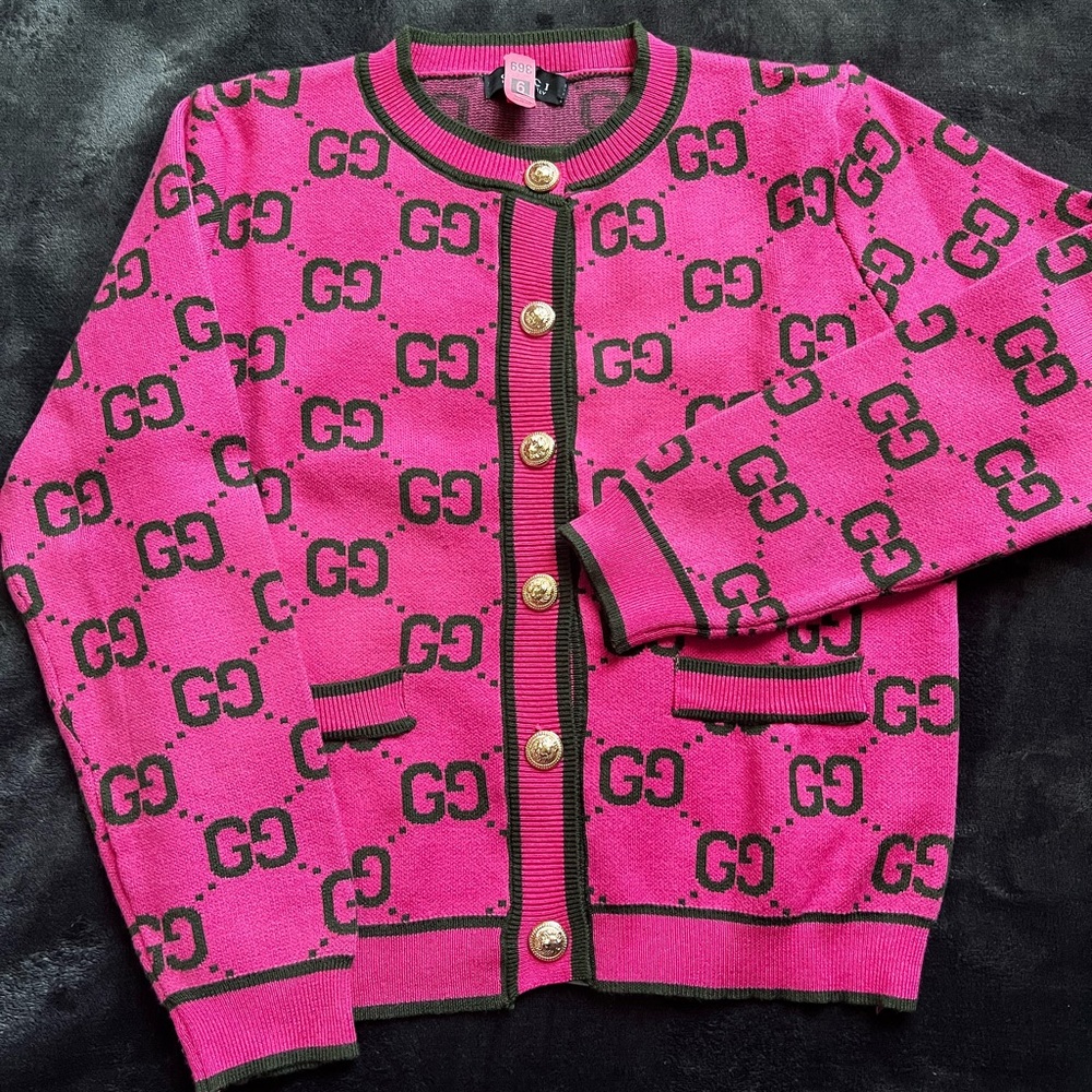 Gucci Pink Cardigan